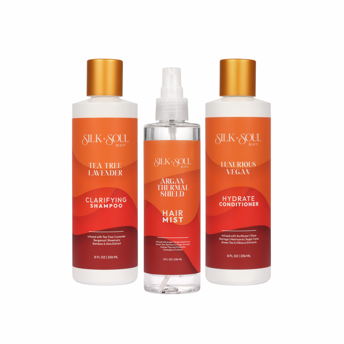Silk Press Essentials Trio